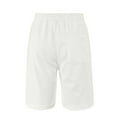 thumbnail image 4 of Mlzmgr Mens Shorts Knit Elastic Waisted 11 Inch Inseam Shorts Causal Daily Wear Shorts Solid Color S-3XL, 4 of 6
