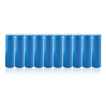 New 10pcs X 3.7V 1200mAh 14500 AA Li-ion Lithium Rechargeable Battery
