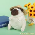 thumbnail image 1 of Juguetes de peluche kawaii para niños, muñecos de peluche de 10/15cm, perro elfo, Pug sentado, regalo de cumpleaños qiuyongming unisex, 1 of 2