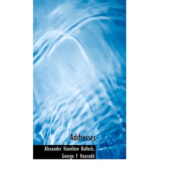 Addresses (Hardcover)