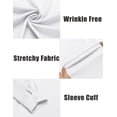 thumbnail image 2 of COOFANDY Men's Wrinkle Free Dress Shirt Slim Fit Lightweight Long Sleeve Button Down Shirt, 2 of 9