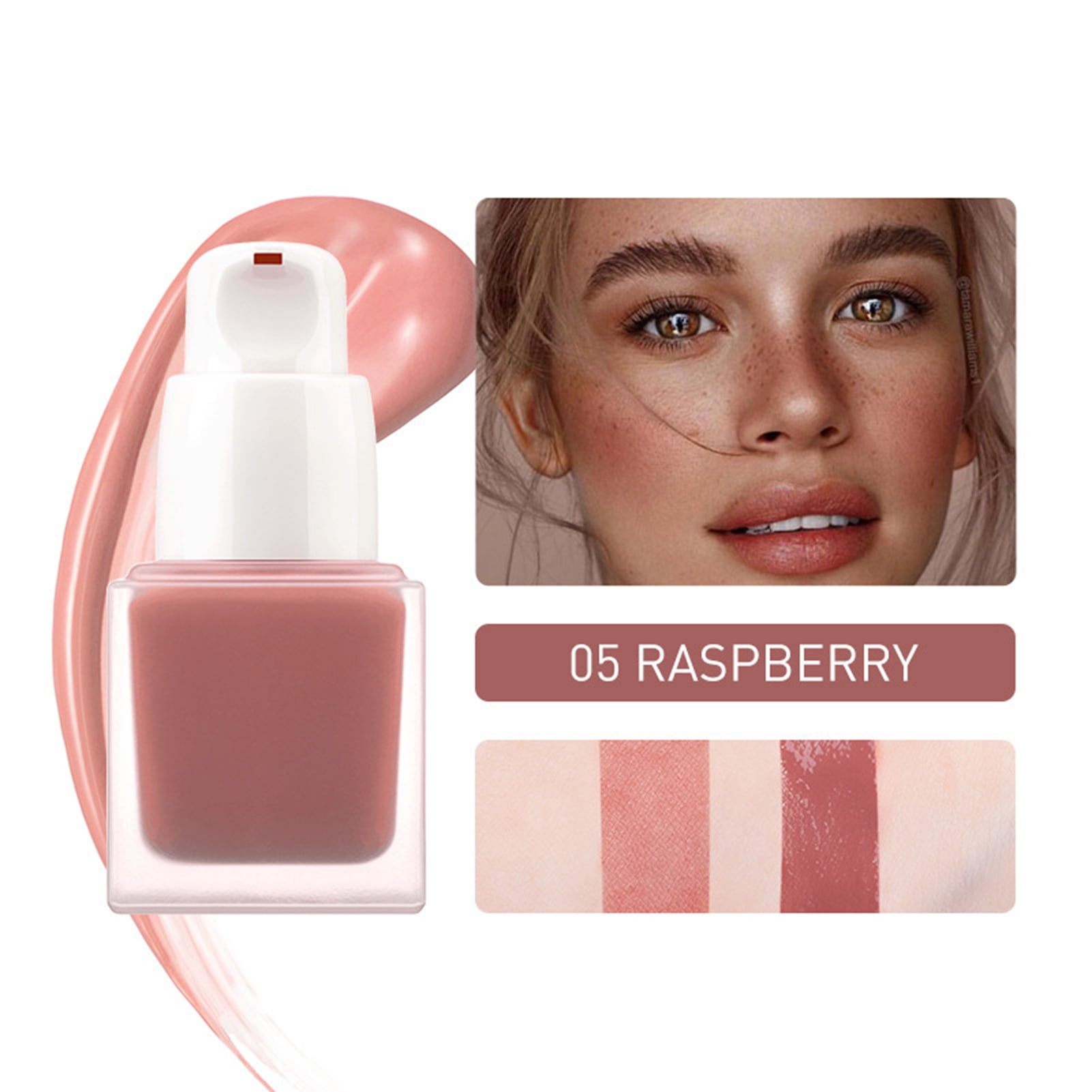 STAGENIUS Liquid Blush Makeup Cheek Cream Face Blush Breathable Feel