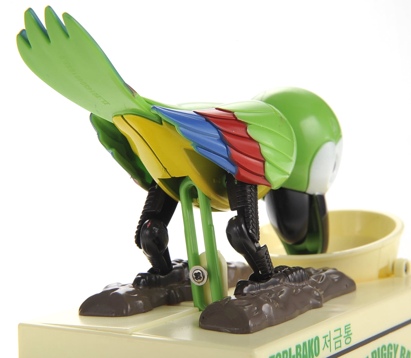PlayWorld PennyPincher Parrot Coin Bank - Green