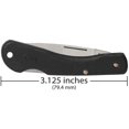 thumbnail image 2 of W.R. Case & Sons Cutlery Mini Blackhorn Pocket Knife - Stainless Steel Blade - Black Synthetic, 2 of 5