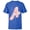Royal, variant on Avengers Logo Floral - Short Sleeve T-Shirt for Kids – Customized-Athletic Heather