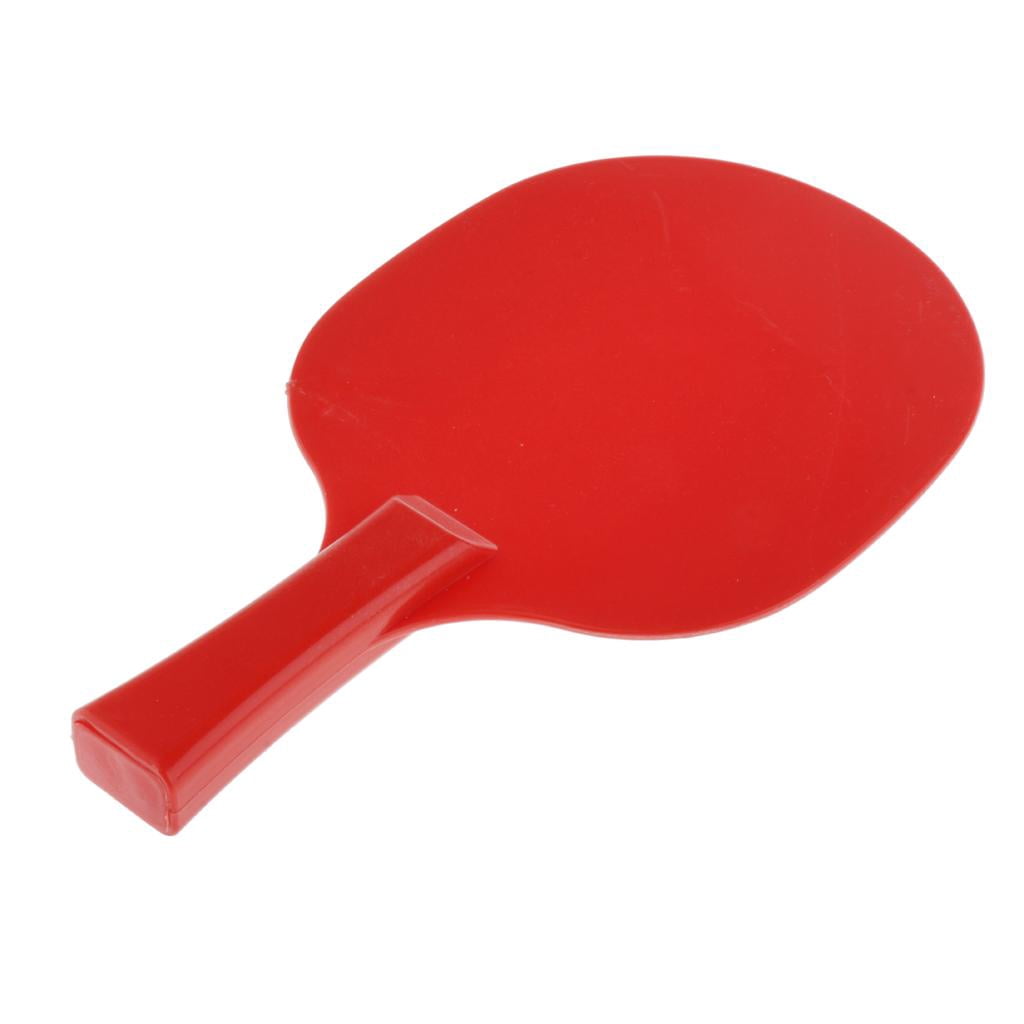 Axioma Elastic Table Tennis Trainer Paddle Equipment Rebound Fixed Toy Ping Bat Red Plastic