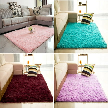 94 5 X63 2pcs 47 2 X 31 5 Modern Soft Fluffy Floor Rug Anti