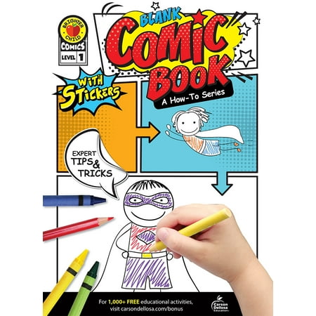 Blank Comic Book: A How-To Series Level 1 (Best New Comic Series)