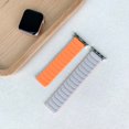 thumbnail image 5 of Compatible with Apple Watch Band 38/40/41/42mm(Series 10), Magnetic Silicone Watch Band Sport Replacement Strap for iWatch Series 10/9/8/7/6/5/4/3/2/1/SE,Midnight, 5 of 11