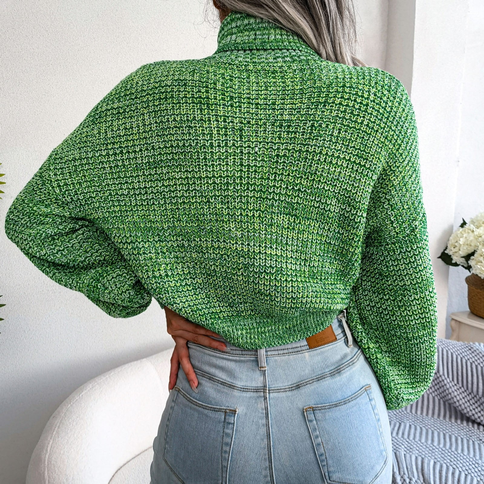 Women's Sweaters, Fall Outfits Green Sweater Size Small Women's
