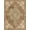 Brown And Green, Pattern 3, variant on ODIKA Entry Way Faded Symmetrical Radiating Classroom Farmhouse Entryway Stain Resistant Thin Throw for Kitchen, Laundry Room