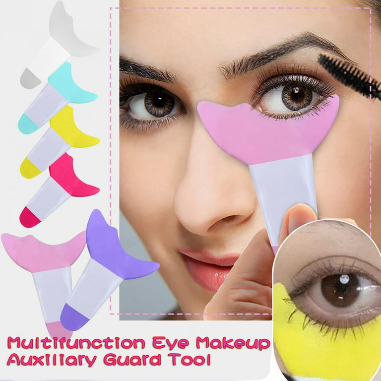 QISIWOLE Mascara Guard Shields, Eyelash Eyeshadow Auxiliary Tool Pads for  Eye Makeup Deals 