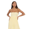 thumbnail image 3 of Forever 21 Women’s Maxi Dress with Lace Yoke Detail, Sleeveless Tiered Flowy Long Dress for Vacation and Casual Summer Styling, XS-XL, 3 of 6