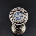 thumbnail image 1 of Roulette Dice For Dice Set 7 In 1 Metallic D&D Dice With For And Game Role Playing Table Game (Bloodstain) Toys, 1 of 5
