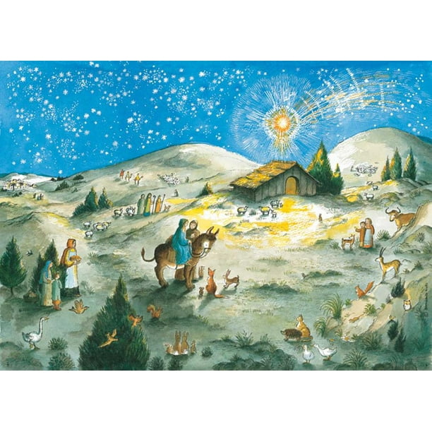 Away in a Manger Advent Calendar (Other) Walmart com Away in a Manger Advent Calendar (Other) Walmart com