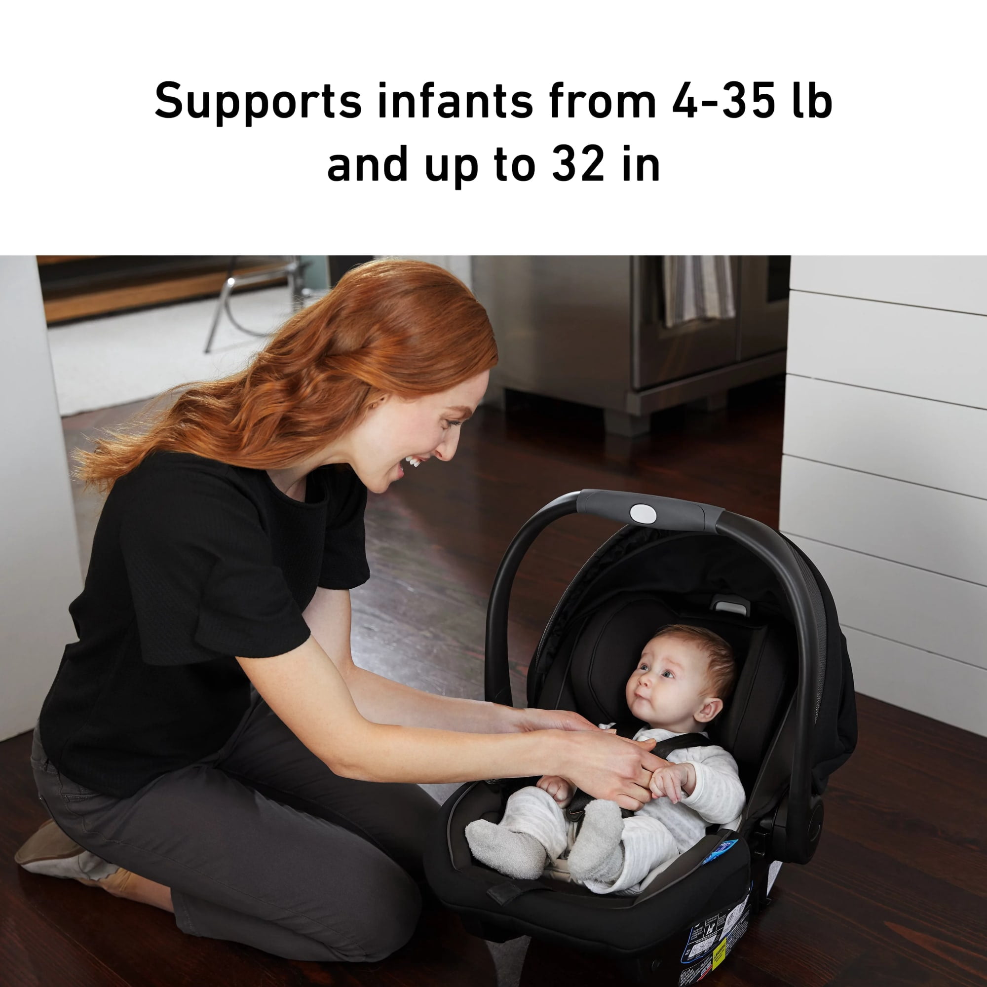 Graco SnugRide SnugFit 35 DLX Infant Car Seat, Pierce