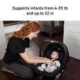 thumbnail image 2 of Graco SnugRide SnugFit 35 DLX Infant Car Seat, Pierce, 2 of 7