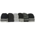 thumbnail image 2 of Men's Pack of 6 Soft Stretchy Beanies, 2 of 2