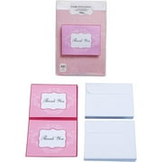 Wilton Pink Frame Thank You Kit, 100 Count