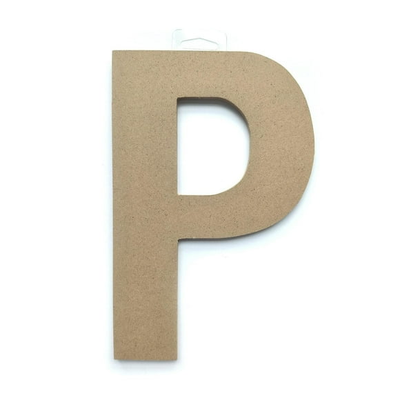 Lettre P en bois du décor Lerman Lettre P en bois