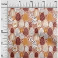 thumbnail image 2 of oneOone Cotton Cambric Dark Rose Brown Fabric Easter Craft Projects Decor Fabric Printed By The Yard 42 Inch Wide, 2 of 4