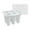 White, variant on Silicone Kit DIY Ice 6 Cavities Silicone Ice With Lid Easy Release Reusable Spiral Maker Ice Maker 1pc Casting Large Resin Tray Animal Silicone for Resin 3d Double Cup Turner Set Resin Polish 26