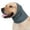 Gray, variant on Harikaji Dog Quiet Ears Covers for Anxiety Relief & Calming Dogs, Short Fleece Dogs Hats Hoodies Dog's Ear Muffs Headband, Noise Dog Ear Protection for Small Medium Large Dog Dark Purple M