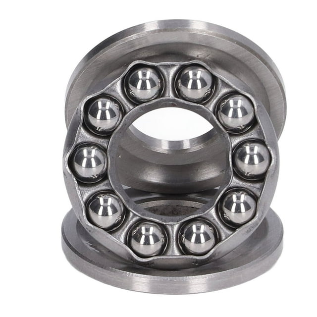 Thrust Ball Bearing, 10PCS High Accuracy Detachable Miniature Axial Metal Bearing Kit for Vertical Water Pumps, Crane Hooks, Jacks