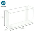 thumbnail image 3 of iDesign Adhesive Organizer Bin - Damage-Free Hanging for Kitchen, Bathroom, Office, Bedroom, and Craft Room, 3 of 8