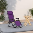 thumbnail image 2 of Juego de 2 sillones ajustables de malla de acero Zero Gravity, 2 of 8