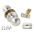 thumbnail image 6 of Hyper Tough Interior Non-Locking Ball Passage Hall & Closet Doorknob Stainless Steel Finish, 6 of 6