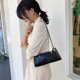thumbnail image 4 of Bolsa Moda Alligator PU bolso portátil mujeres bolsos de hombro sólidos (negro) JShteea Para Estrenar, 4 of 9