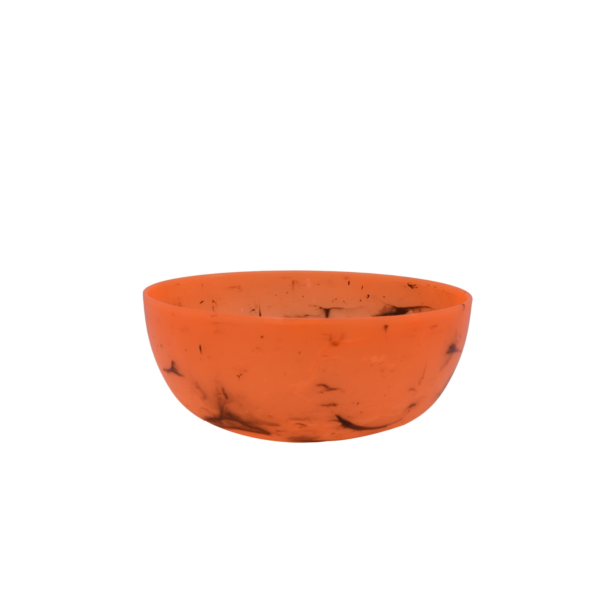 Mainstays 38Ounce Plastic Cereal Bowl, Tie Dye Orange