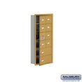 thumbnail image 1 of SalsburyIndustries 19165-10GRK Cell Phone Storage Locker With Front Access Panel - 6 Door High Unit, Gold, 1 of 1