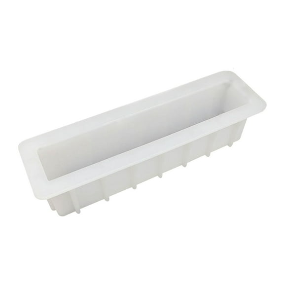 Rectangle Silicone Mold for Soap Making DIY Handmade Soap Toast Bread Mould Cake Chocolate Storgae Tray Molds Supplies