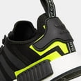 thumbnail image 3 of Ad-id-as NMD R1 Casual Shoes Black/White/Yellow/Volt BD7751 Mens sizes, 3 of 6