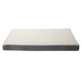 thumbnail image 5 of FurHaven Pet Products Faux Sheepskin & Suede Memory Foam Deluxe Pet Bed for Dogs & Cats - Gray, Large, 5 of 13