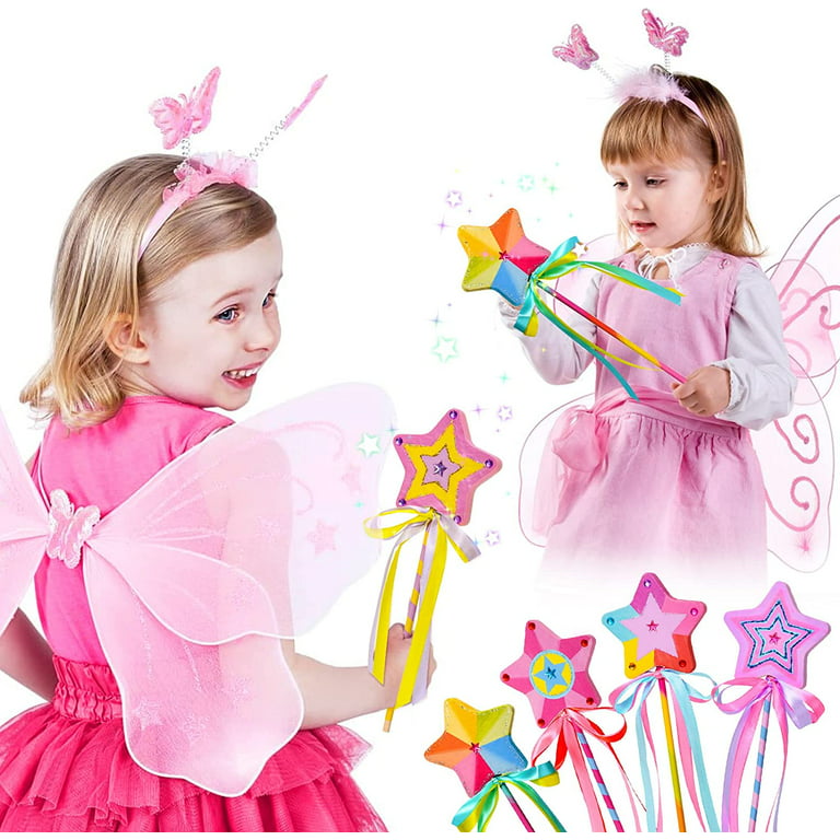 Style-Carry Crafts for Kids, DIY Princess Wand Kit for Ages 4-6 6