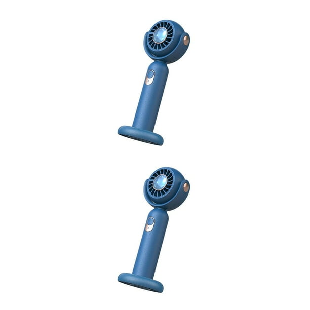 Billuyoard Ventilador de mano portátil Recargable Ajustable Enfriamiento de verano Viaje Oficina Estudiante Enfriador de escritorio al aire libre Blanco Type3 NO3 Billuyoard CBP294780