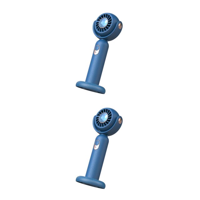 Billuyoard Ventilador de mano portátil Recargable Ajustable Enfriamiento de verano Viaje Oficina Estudiante Enfriador de escritorio al aire libre Blanco Type3 NO3 Billuyoard CBP294780