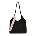 thumbnail image 5 of Bolso plisado de gran capacidad de moda para mujer, nuevo bolso de hombro versátil 2025, bolso de cubo de viaje sencillo con textura de alta calidad, 5 of 5