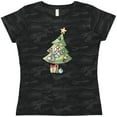 thumbnail image 3 of Inktastic Christmas Tree Women's T-Shirt, 3 of 5