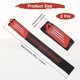 thumbnail image 3 of Correa para Pierna de Pantalón de Bicicleta Uxcell [2PCS] - Cintas de Seguridad para Pantalones para Ciclismo y Trote y Acampada - [Rojo-11.4 IN] Correas para Pierna de Pantalón de Bicicleta, 3 of 6