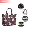 thumbnail image 2 of Pioneer Flower Floral Print Pattern Travel Tote Bags for Women Carry On,Large Weekender Bags for Women Travel,Multi Functional Duffle Bag for Work,Shopping,Sports, 2 of 5