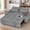 Dark Gray-Pro, variant on ShiKeyi 68.5'' 3-in-1 Velvet Convertible Sleeper Sofa, Pull Out Sofa Bed with Storage & Charging Port, Black