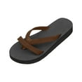 thumbnail image 3 of Zmoon Ladies Summer Fashion Solid Color Fabric Flip Flops Beach Slippers, 3 of 9