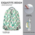 thumbnail image 5 of Durable Cactus Print Laptop Backpack: Stylish Computer Bag Designed for School, College Campus, Work, and Travel, a Great Gift Choice for Teens and Adults in School or Office, 5 of 6