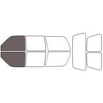 thumbnail image 2 of Rvinyl Window Tint Kit Compatible with GMC Yukon 1995-1999 (4 Door) - Front Precut Kit - 35%, 2 of 8