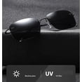 thumbnail image 2 of Polarized Fashion Driving Fishing Men's Sunglasses Outdoor (Color : C, Size : 1), 2 of 4