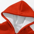 thumbnail image 4 of Zylarhe Men's Autumn And Winter Solid Colors Sweatshirt Long Sleeve Long Sleeve Hoodie Sweatshirt Tops Hoodies for Men Zip up, 4 of 5